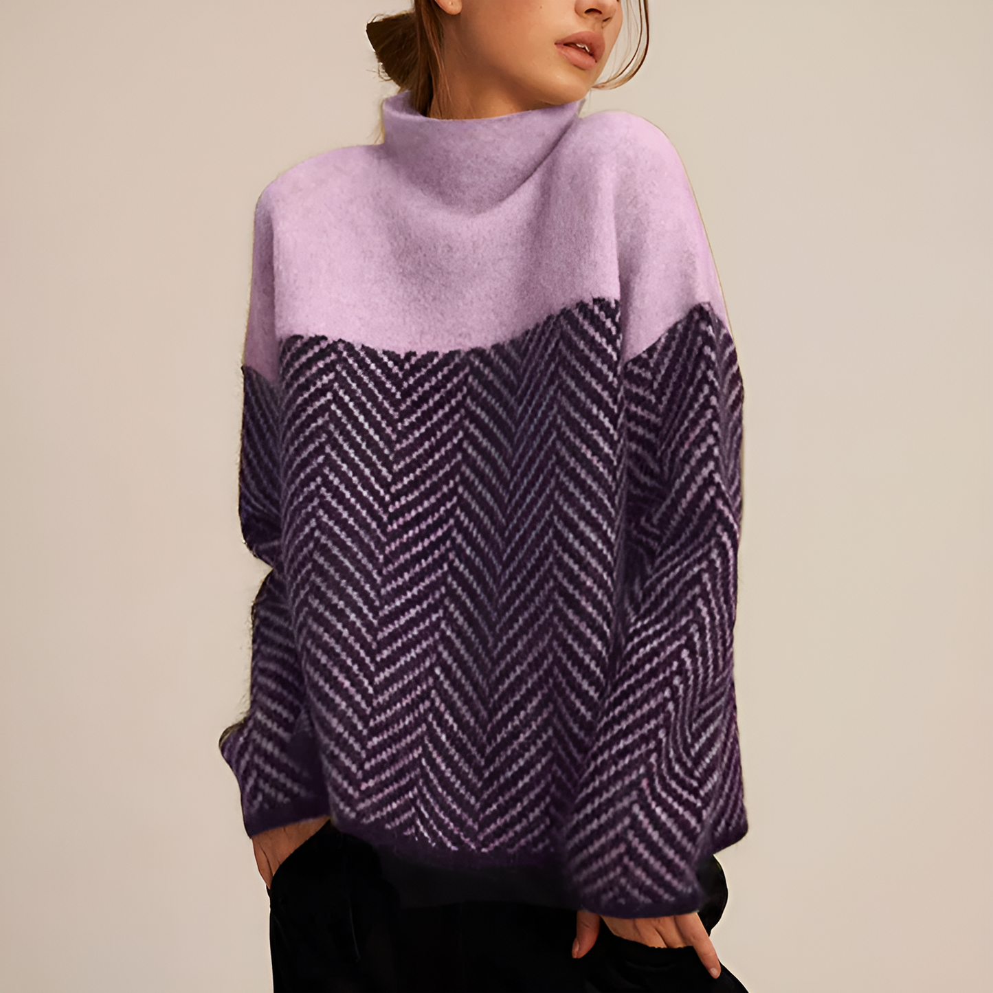 Sofie™ - Rullekravepullover