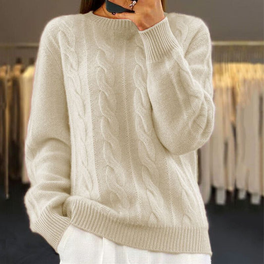 Nathalie - Hyggelig Strikket Sweater