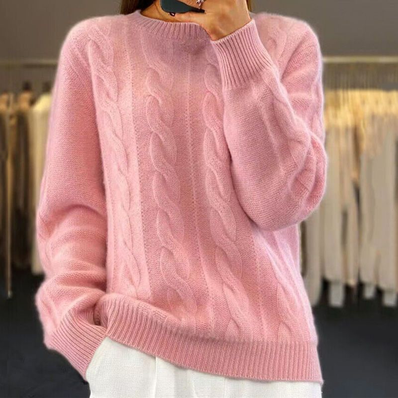 Nathalie - Hyggelig Strikket Sweater